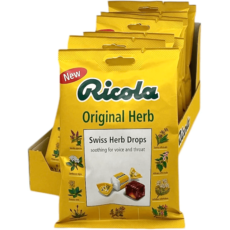 Ricola Original Herb 12x67g | Bulk pack | Swiss herbal lozenge