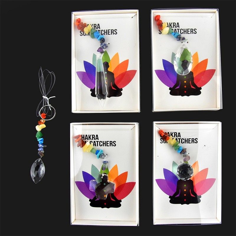 Chakra Crystal Suncatcher