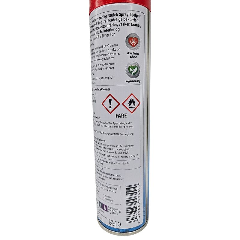 Hycolin Desinfeksjonsmiddel Spray 300ml