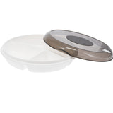 Inndelt Mikrotallerken med Lokk | Excellent Houseware