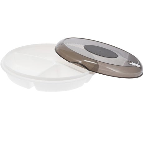 Inndelt Mikrotallerken med Lokk | Excellent Houseware