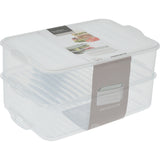 Oppbevaringsboks for mat og pålegg 2lag x 1600ml | Excellent Houseware