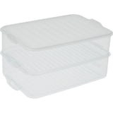 Oppbevaringsboks for mat og pålegg 2lag x 1600ml | Excellent Houseware