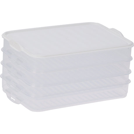 Påleggsbokser 4 lag | Excellent Houseware
