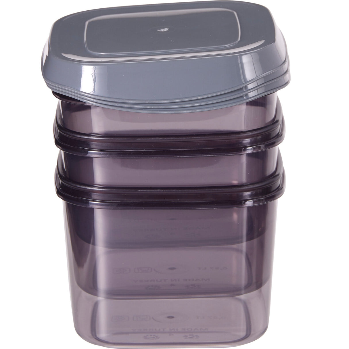 Oppbevaringsbokser med Lokk 8stk | Excellent Houseware