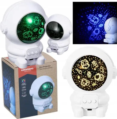 Grundig Stjerneprojektor Astronaut | Nattlampe Barn