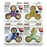 Krazy Spinner Fidget Spinner med Glitter | Velg Farge