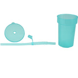 Drikkekopper med Sugerør 380ml 6pk | Excellent Houseware