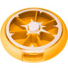 Pilleboks rund med 7 rom | 9cm | 3 farger