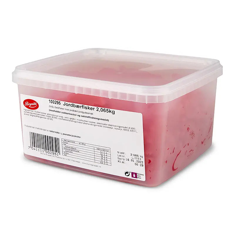 Jordbærfisker 2,06kg | Storpakk | Brynhild