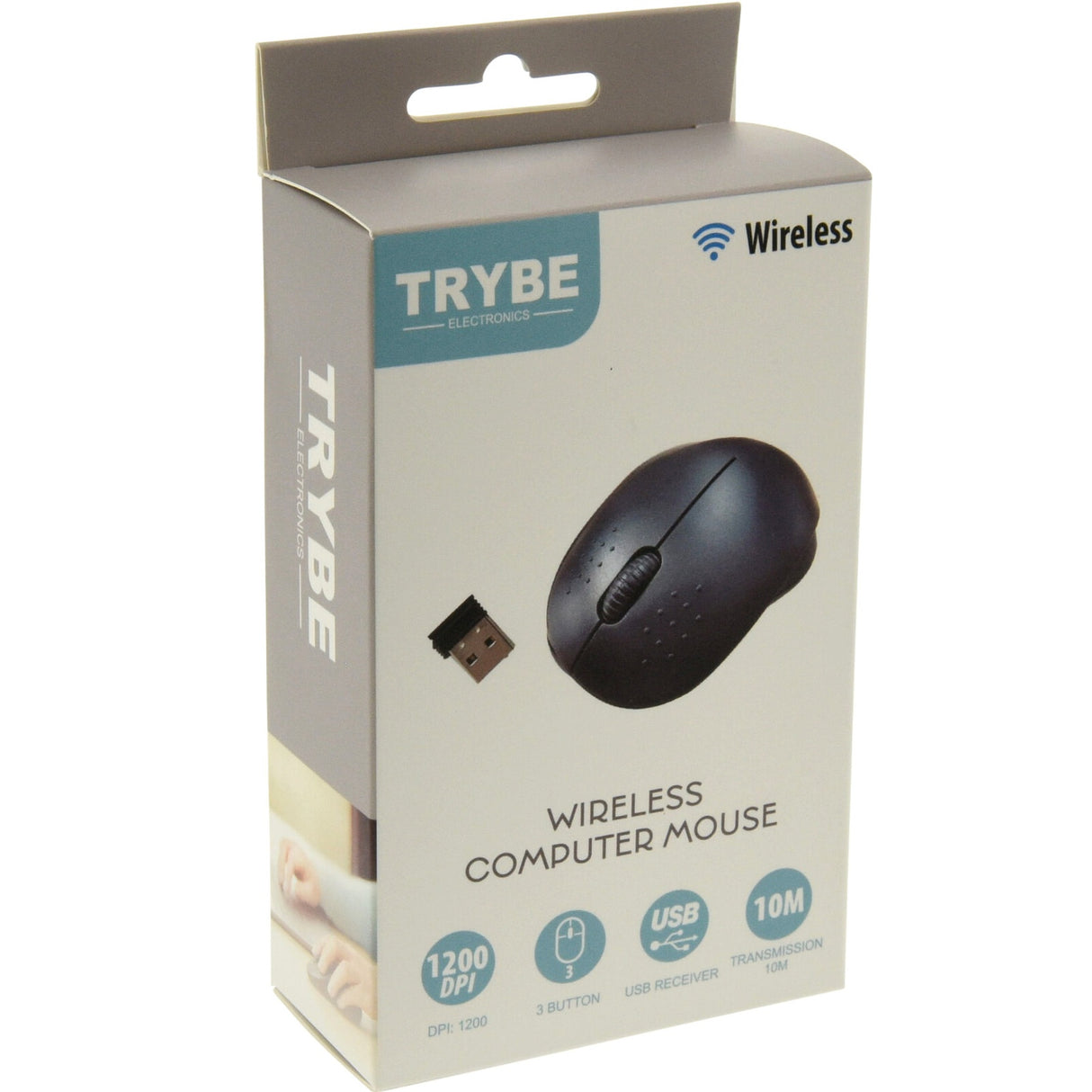 Trådløs Datamus 1200 dpi | Trybe