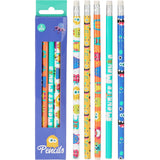 Blyantsett Monsterdesign 5pk | Free & Easy