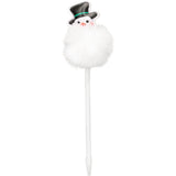 Julekulepenn med Pompom | 25 cm Assorterte Figurer