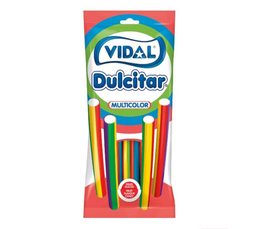 Vidal Rainbow Brushes 14x90g Large Pack