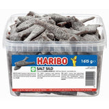 Haribo Salt Sild Salt Lakris 1,615kg | Storpakk