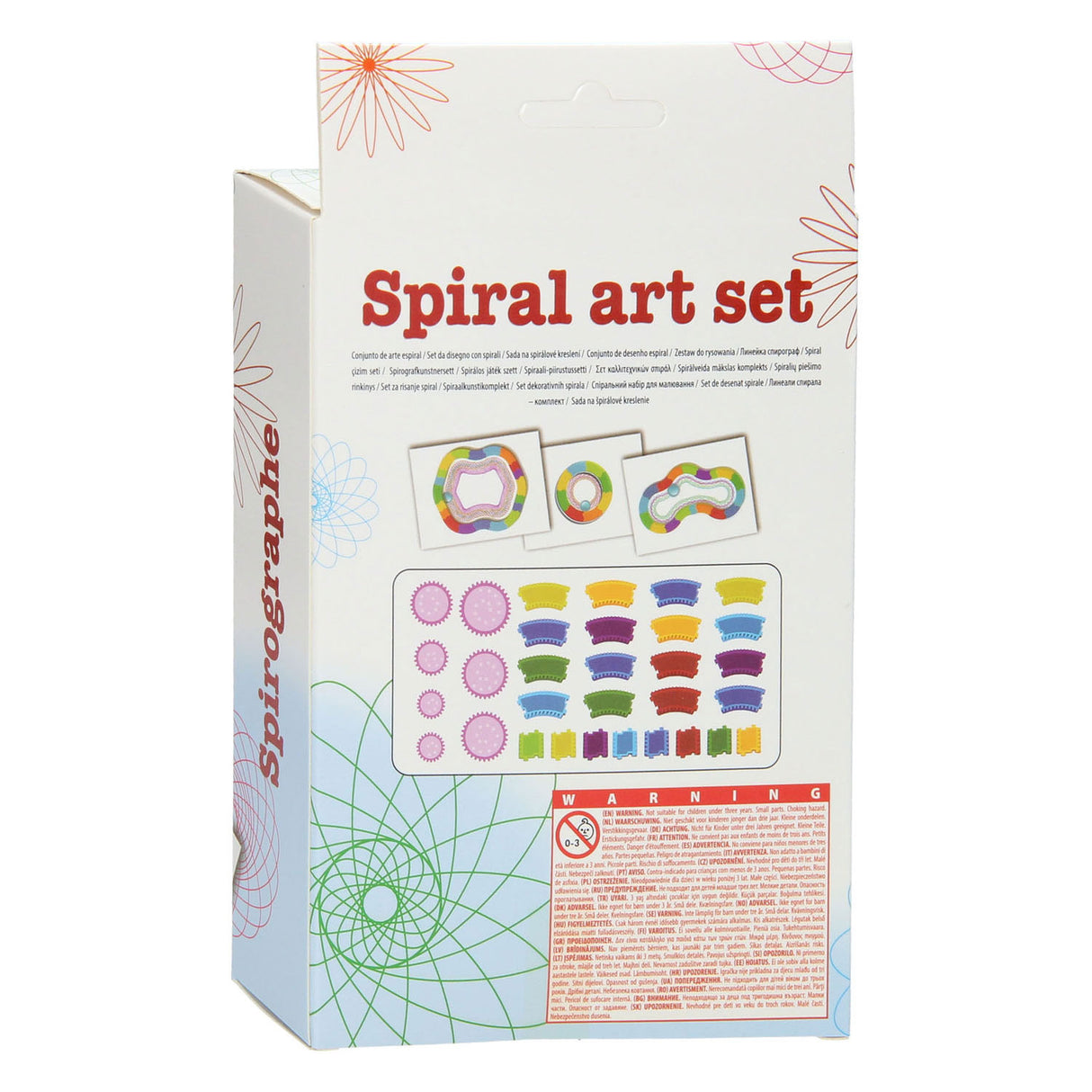Spiral Kunst Tegnsett 31 Deler | Kreativt Tegnesett Barn