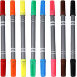 Dobbeltsidige tusjer 8 stk | Art & Craft