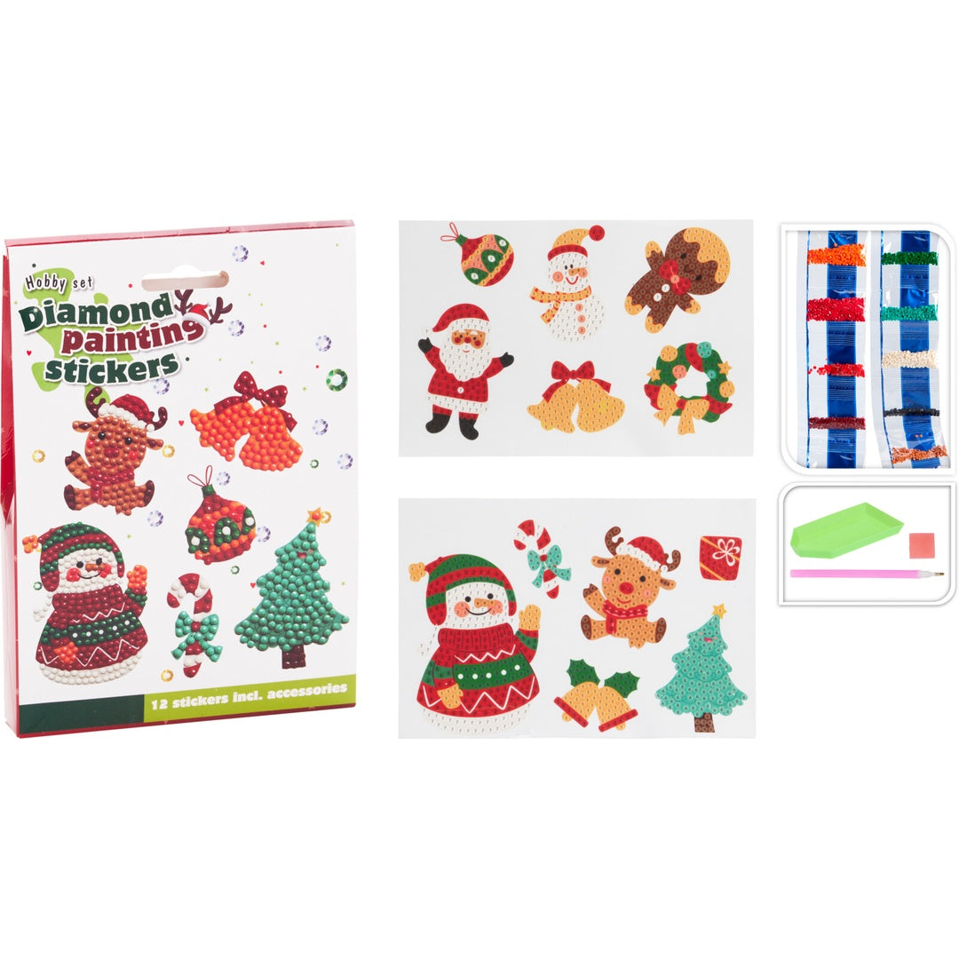 Diamond Painting Hobbysett Jul | Art & Craft