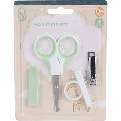 Manikyrsett for baby, 4 deler | Flere farger