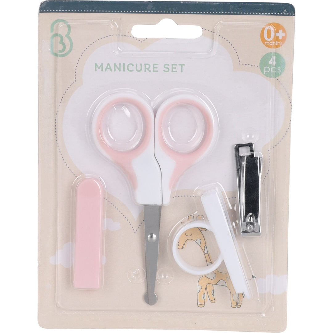 Manikyrsett for baby, 4 deler | Flere farger