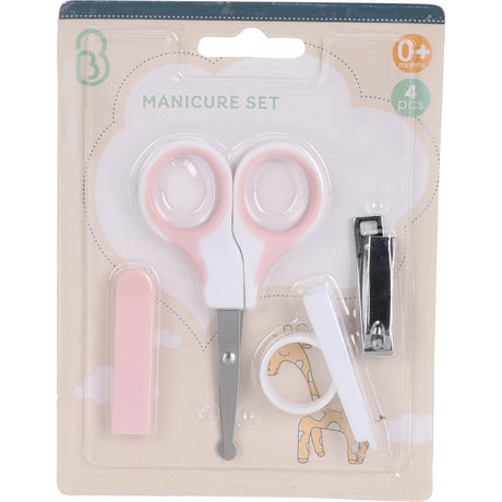 Manikyrsett for baby, 4 deler | Flere farger