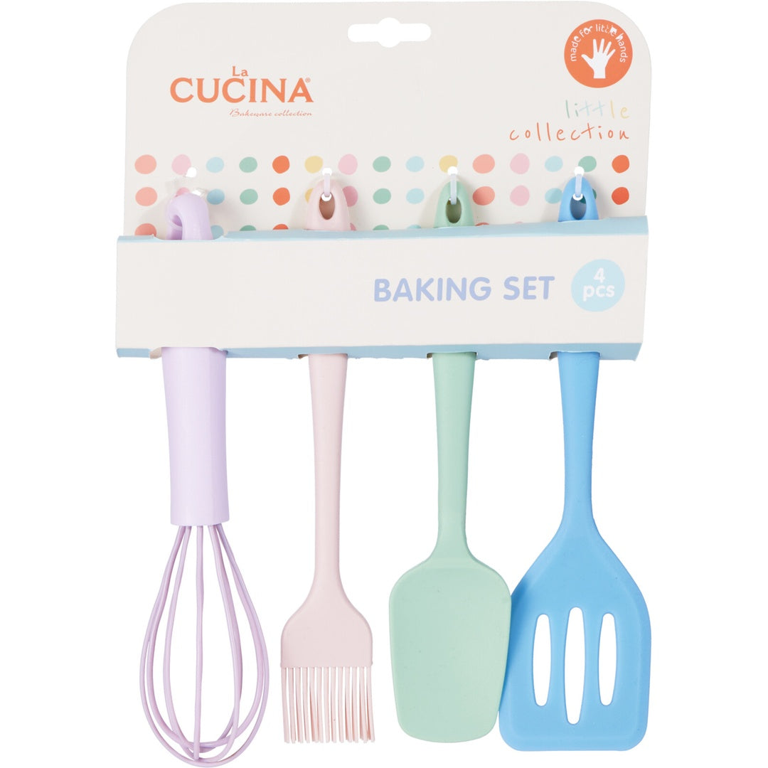 Bakesett for Barn - Silikon 4 Deler | La Cucina
