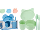 Spisesett barn 5 deler | Flere Farger | Kids Collection