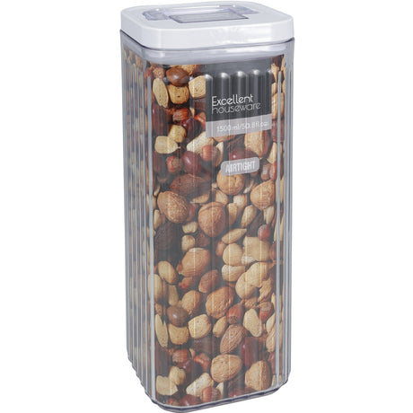 Oppbevaringsboks 1500 ml Lufttett | Excellent Houseware