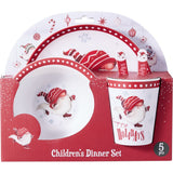 Spisesett Julemotiv Melamin 5 deler | Excellent Houseware