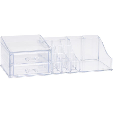 Makeup-organizer med to skuffer | Eleganza