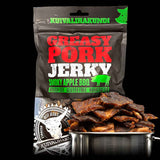Kuivalihakundi Greasy Pork Jerky Røkt Eple-BBQ 150g