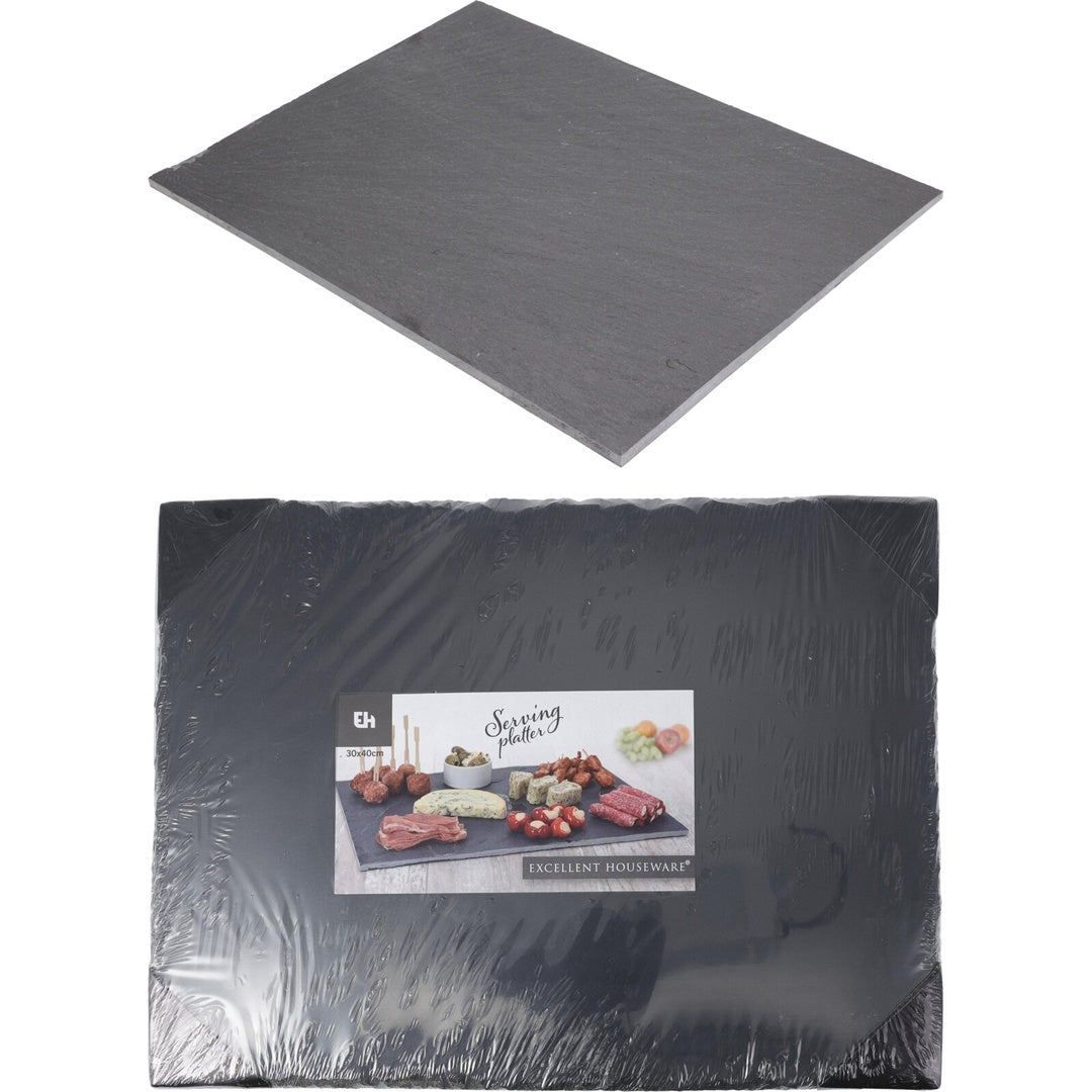 Serveringsbrett Skifer 30x40cm | Excellent Houseware