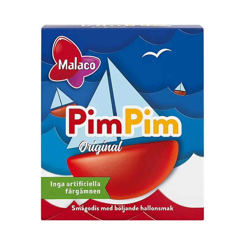 Malaco Pim-pim Pastiller 30x20g | Storpakk