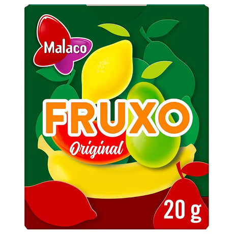 Malaco Fruxo Pastiller 30x20g | Storpakk