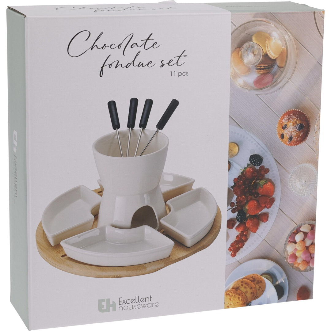 Sjokolade Fondue Sett 11 Deler | Excellent Houseware
