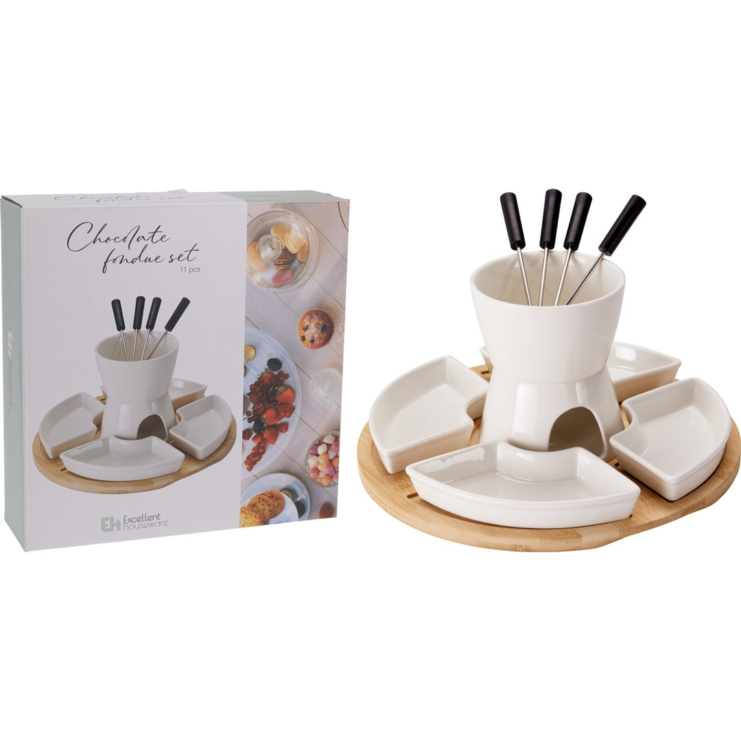 Sjokolade Fondue Sett 11 Deler | Excellent Houseware
