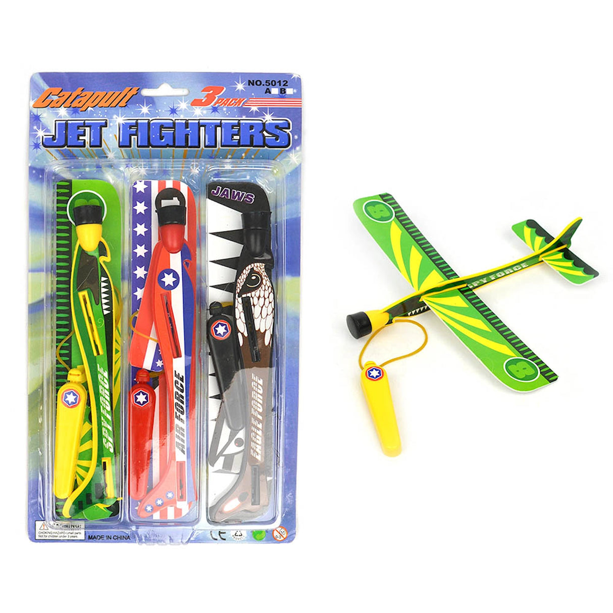 Glidefly 3pk med Strikkutskyter
