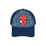 Spider-Man Caps Barn | Marineblå og Justerbar