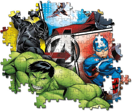 Clementoni Super Color Puslespill 104 Brikker | Marvel Avengers