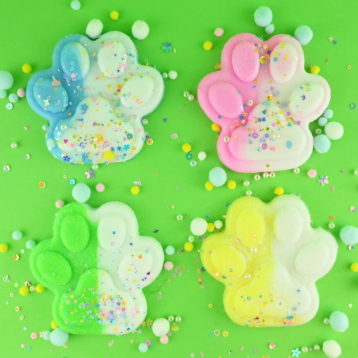 Squishy Kattepote 12,5cm | Velg mellom 4 Farger