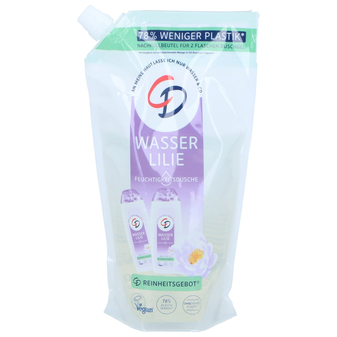 Dusjsåpe Refill 500ml | Vannliljeduft