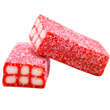 Damel Jordbær Fizzy Sticks 1 kg Storpakk