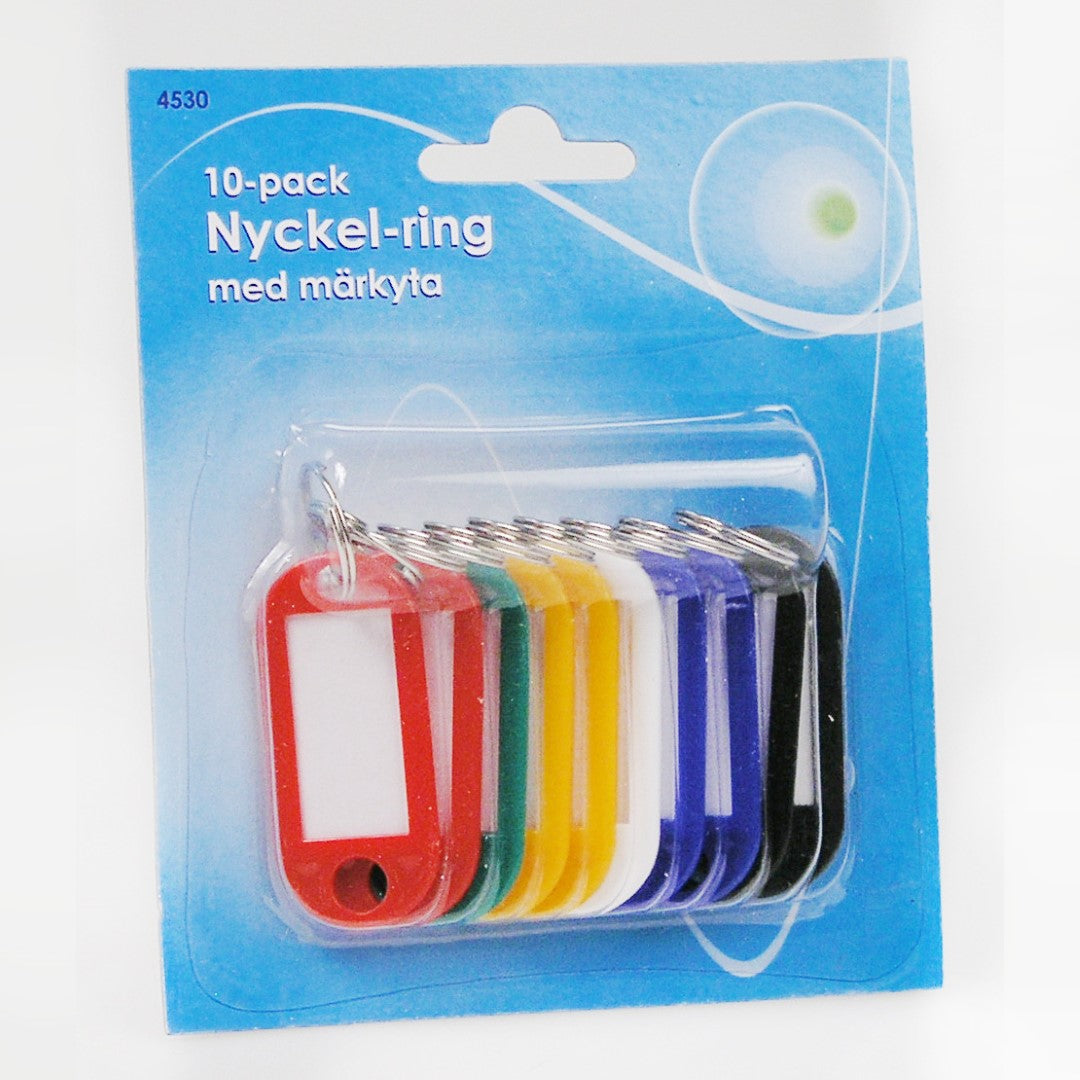10pk Keyring - Labeling