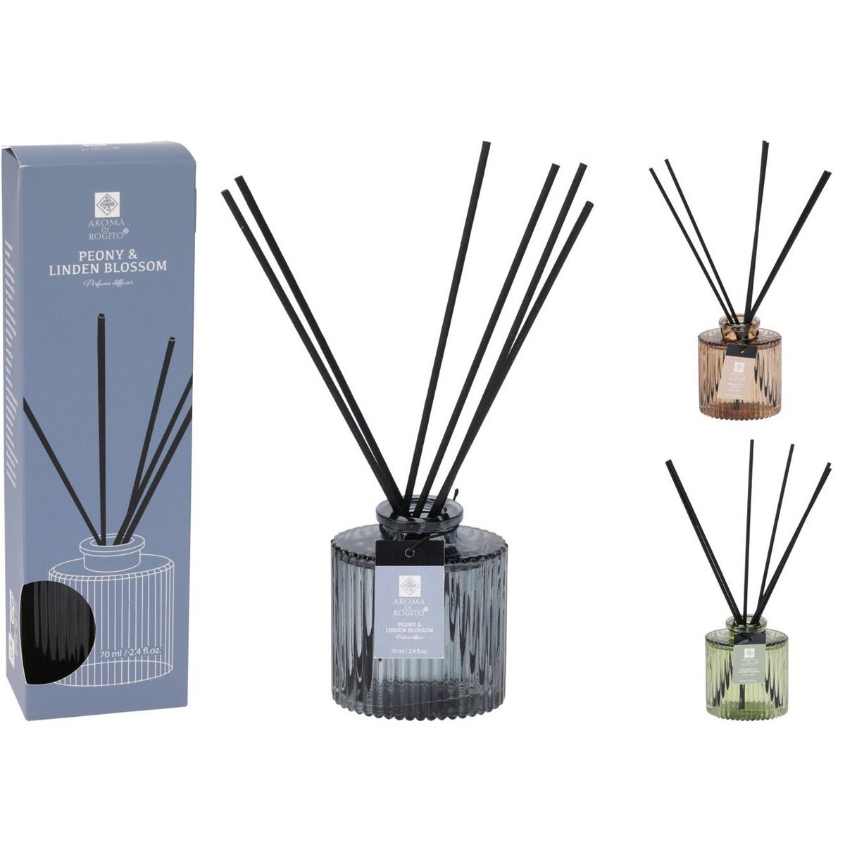 Duftpinner 70ml | 4 varianter | Aroma Di Rogito
