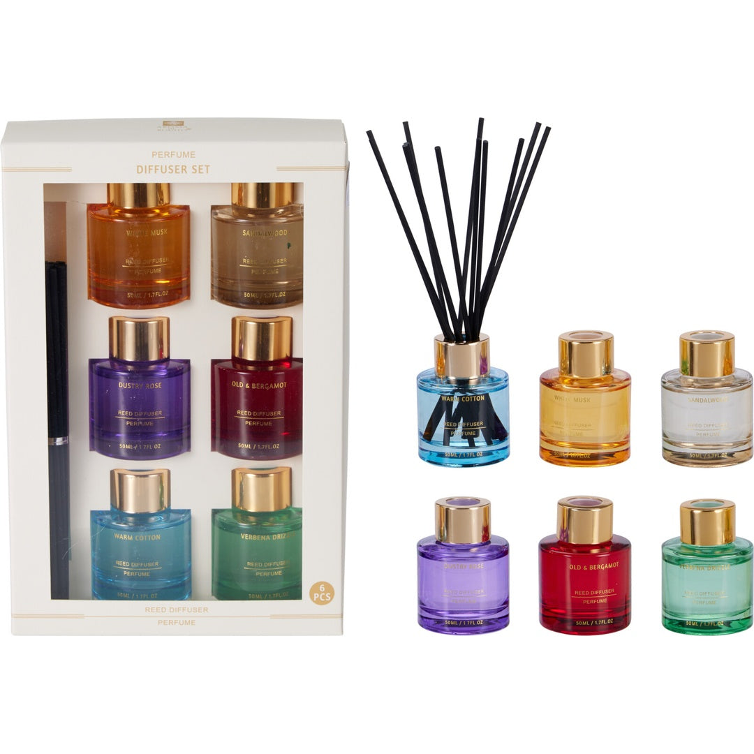 Duftpinnesett | Aroma Diffuser 6x50ml