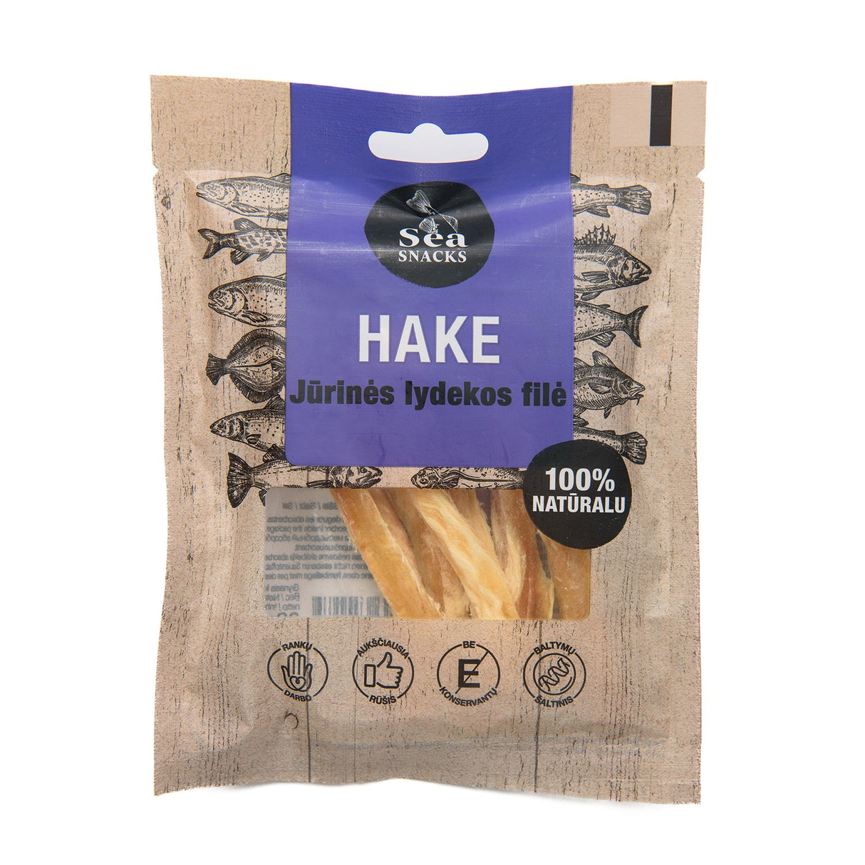 Sea Snacks Tørrfisk Tørket Lysing 30g