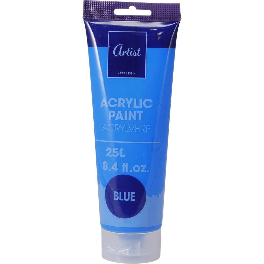 Akrylmaling 250ml | Artist | 6 Assorterte Farger