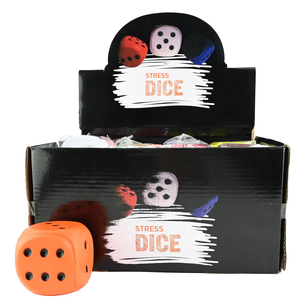 Gummi terning flere farger