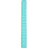 Pop it Linjal i Silikon | 30 cm | 4 farger