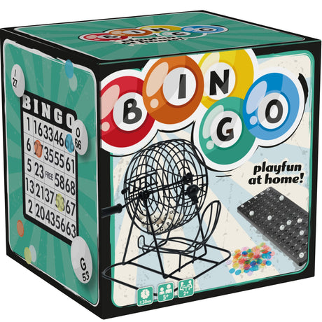 Bingo Spillsett | Komplett med Jernbur og Bingokort